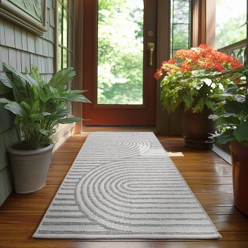 Covor traversa Desert V1 Gri, 80 x 250 cm