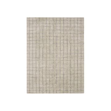 Covor bej țesut manual din lână 230x300 cm Mosaic Sandstone – Lorena Canals