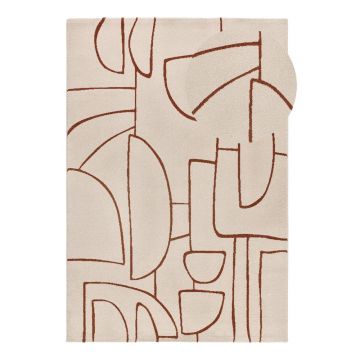 Covor cărămiziu-crem 80x150 cm Beruti – Universal ieftin