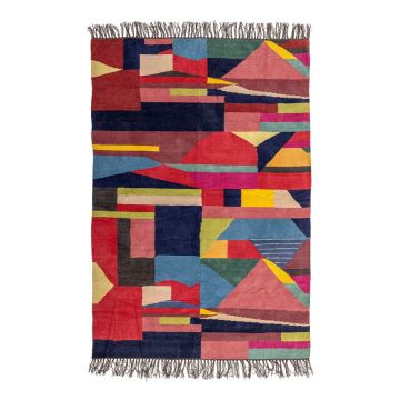 Covor din amestec de bumbac 140x200 cm Loggia – Bloomingville