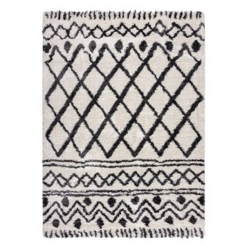 Covor fildeș 80x150 cm Souq Lines – Flair Rugs