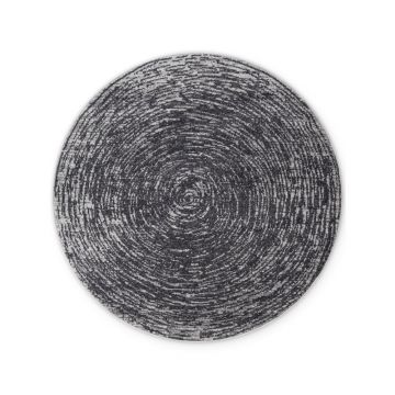 Covor gri rotund ø 120 cm Gloria Cavallo – Hanse Home
