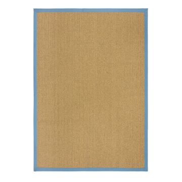 Covor pentru exterior și interior albastru deschis/maro deschis 200x290 cm Sisal Look – Flair Rugs