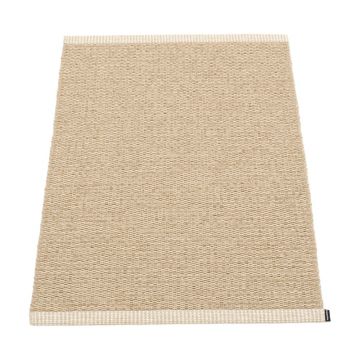 Covor pentru exterior și interior bej 60x85 cm Mono Light Nougat – Pappelina