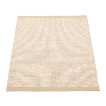 Covor pentru exterior și interior bej 70x90 cm Sam Vanilla – Pappelina