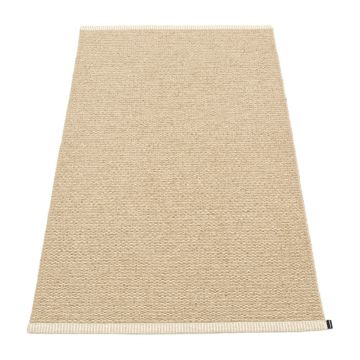 Covor pentru exterior și interior bej 85x160 cm Mono Light Nougat – Pappelina