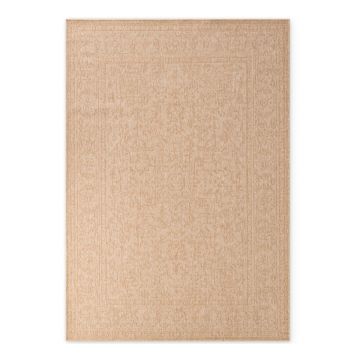 Covor pentru exterior și interior bej/fildeș 160x230 cm Duet Kona – NORTHRUGS