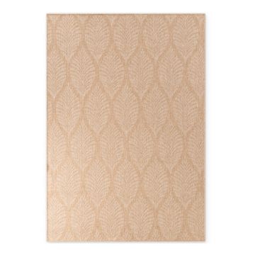 Covor pentru exterior și interior bej/fildeș 160x230 cm Duet Liora – NORTHRUGS