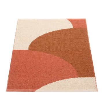 Covor pentru exterior și interior cărămiziu 70x90 cm Hill Brick Rust – Pappelina