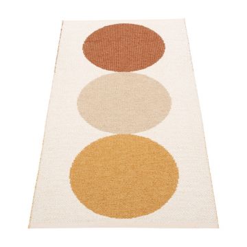 Covor pentru exterior și interior galben ocru/crem 70x140 cm Otto Harvest – Pappelina