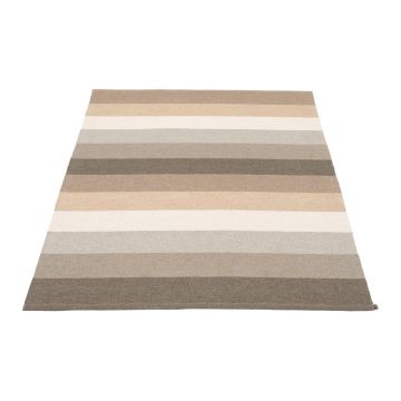 Covor pentru exterior și interior gri/bej 140x200 cm Molly Clay – Pappelina