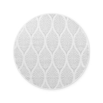 Covor pentru exterior și interior gri/fildeș rotund ø 160 cm Duet Liora – NORTHRUGS