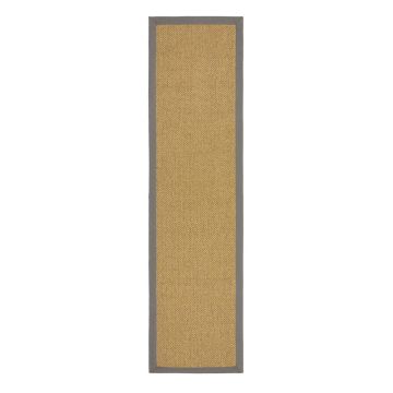 Covor pentru exterior și interior gri/maro deschis 60x230 cm Sisal Look – Flair Rugs