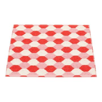 Covor pentru exterior și interior roșu 60x70 cm Dana Coral – Pappelina
