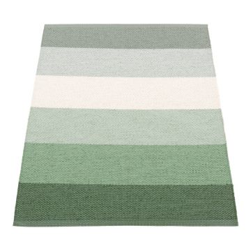 Covor pentru exterior și interior verde/crem 70x100 cm Molly Woods – Pappelina
