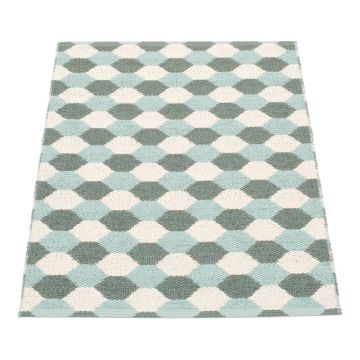 Covor pentru exterior și interior verde/turcoaz 70x100 cm Dana Army – Pappelina