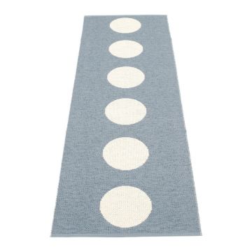 Covor tip traversă pentru interior și exterior albastru deschis 70x225 cm Vera Storm – Pappelina