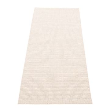 Covor tip traversă pentru interior și exterior crem 70x180 cm Emm Vanilla – Pappelina