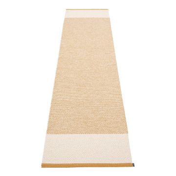 Covor tip traversă pentru interior și exterior galben ocru 70x300 cm Edit Ochre – Pappelina