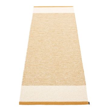 Covor tip traversă pentru interior și exterior galben ocru 85x260 cm Edit Ochre – Pappelina
