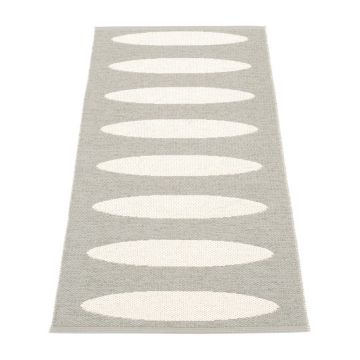 Covor tip traversă pentru interior și exterior gri 70x150 cm Ella Warm Grey – Pappelina
