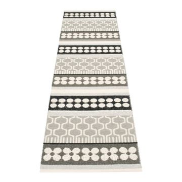 Covor tip traversă pentru interior și exterior gri/crem 70x270 cm Asta Warm Grey – Pappelina