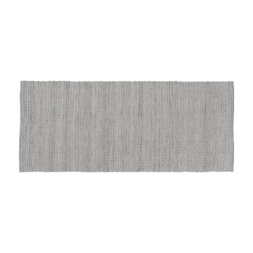 Covor tip traversă pentru interior și exterior gri din fibre reciclate 80x200 cm Tendor – Blomus