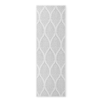 Covor tip traversă pentru interior și exterior gri/fildeș 80x250 cm Duet Liora – NORTHRUGS