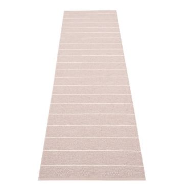 Covor tip traversă pentru interior și exterior roz deschis 70x270 cm Carl Pale Rose – Pappelina