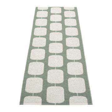 Covor tip traversă pentru interior și exterior verde/crem 70x200 cm Sten Army – Pappelina