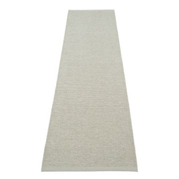Covor tip traversă pentru interior și exterior verde deschis 70x300 cm Emm Sage – Pappelina