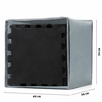 Saltea de joaca Kinderkraft Luno spuma black