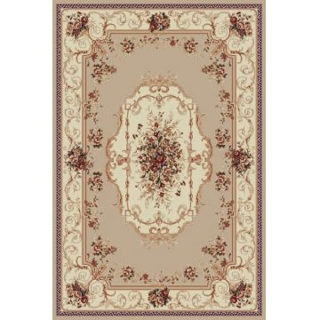 Covor Clasic Lotos, Bej / Crem, 60x110 cm