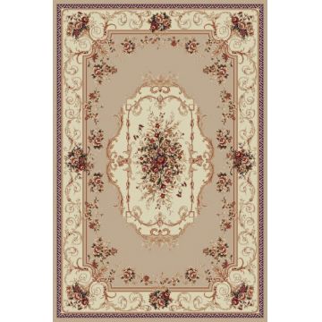 Covor Clasic Lotos, Bej / Crem, 80X150 cm