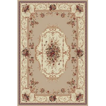 Covor Clasic Lotos, Bej / Crem, 80X150 cm