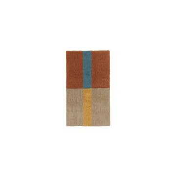 Covor țesut manual din lână 80x140 cm Chroma Cinnamon – Lorena Canals
