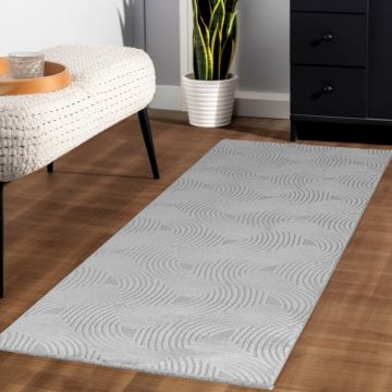 Covor Sahara V3 Argintiu 80 x 250cm