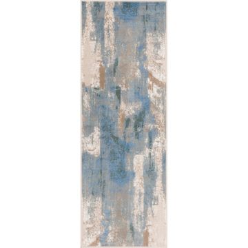Covor tip traversă albastru deschis 70x200 cm Sensi Zashi – FD