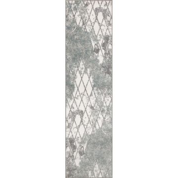 Covor tip traversă albastru prăfuit 80x300 cm Sensi Gepi – FD