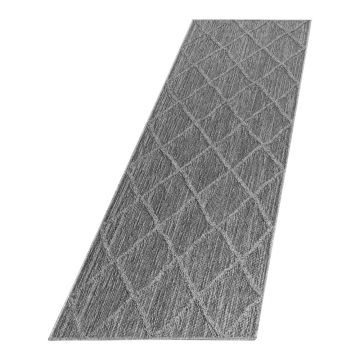 Covor tip traversă de exterior gri 80x250 cm Patara – Ayyildiz Carpets