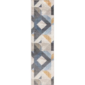 Covor tip traversă gri deschis 80x300 cm Soft Halleby – FD