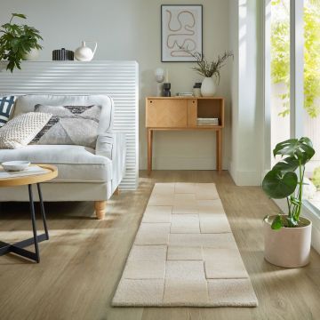 Covor traversa Moderno Caro Verde 60X230 cm, Flair Rugs