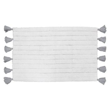 Covoraș de baie gri deschis 50x80 cm Minatis – douceur d'intérieur