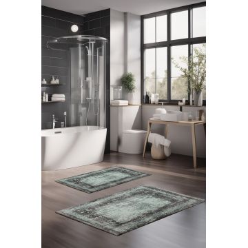 Set covorase de baie, Cartwright, CT-5084, Poliester, Multicolor