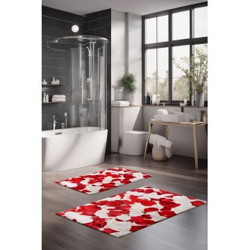 Set covorase de baie, Cartwright, CT-5223, Poliester, Multicolor