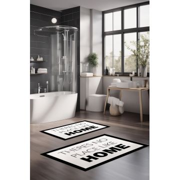 Set covorase de baie, Cartwright, CT-5271, Poliester, Multicolor