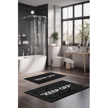 Set covorase de baie, Cartwright, CT-5283, Poliester, Multicolor