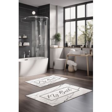 Set covorase de baie, Cartwright, CT-5284, Poliester, Multicolor