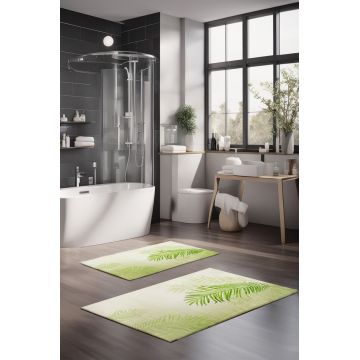 Set covorase de baie, Cartwright, CT-5311, Poliester, Multicolor