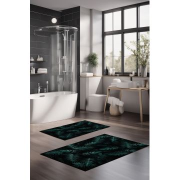 Set covorase de baie, Cartwright, CT-5335, Poliester, Multicolor